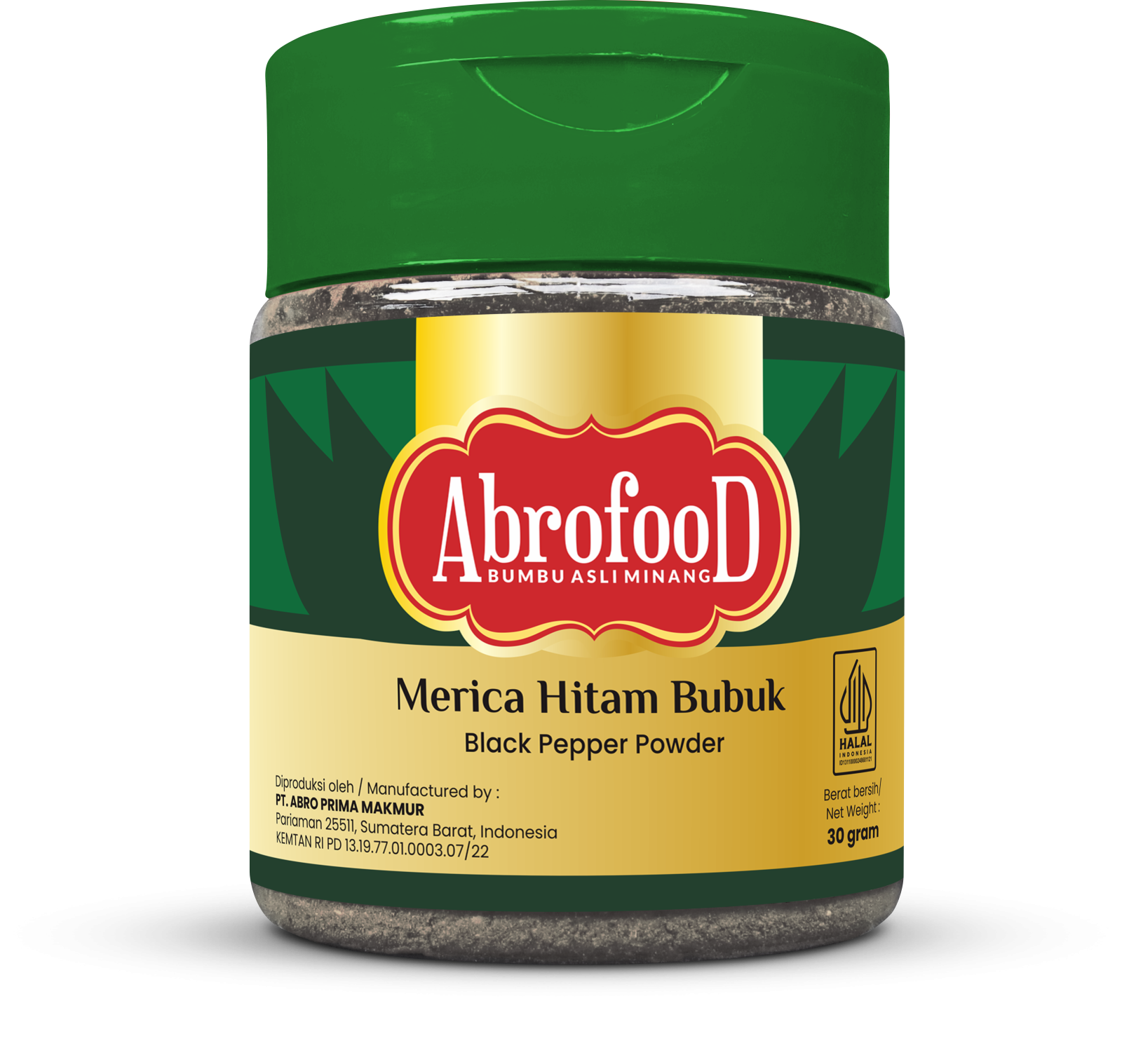 Merica Hitam Bubuk