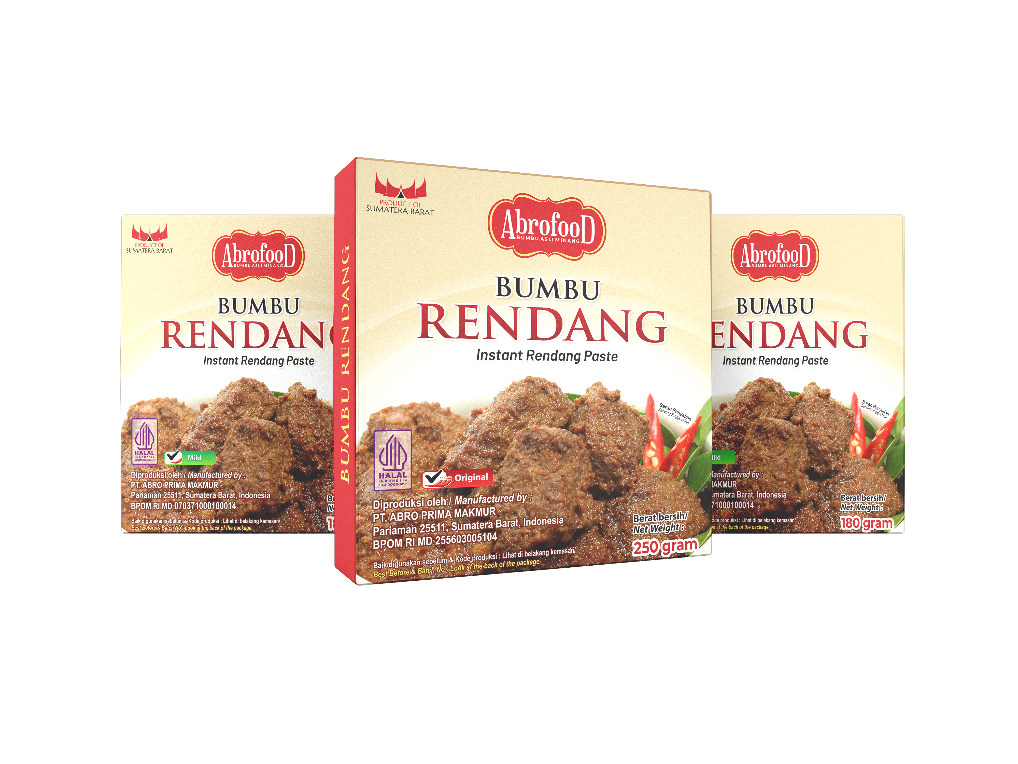 Bumbu Rendang Instant Mild